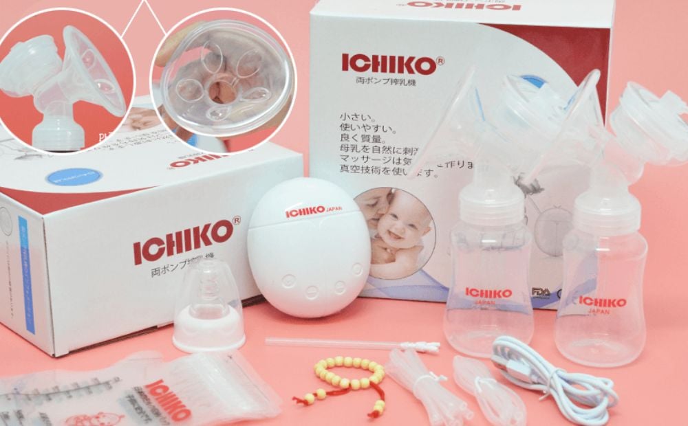 Máy hút sữa điện đôi dưới 1 triệu Ichiko M01