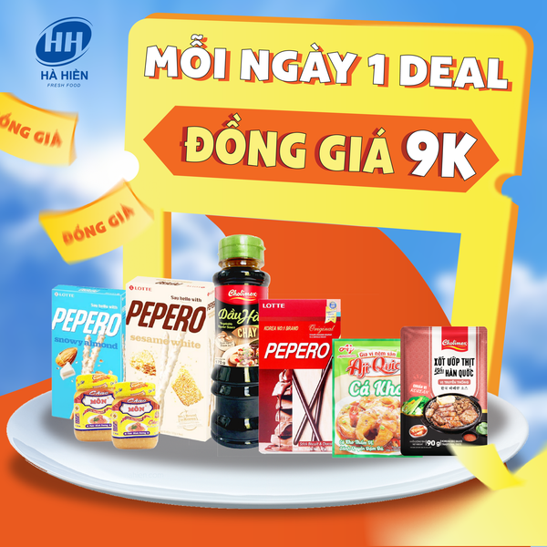 ƯU ĐÃI ĐỒNG GIÁ TỪ 9k CHỈ CÓ TẠI HÀ HIỀN FRESH FOOD