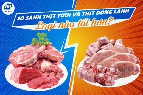 So Sánh Thịt Tươi và Thịt Đông Lạnh: Lựa Chọn Nào Tốt Hơn Cho Bữa Ăn Của Bạn?