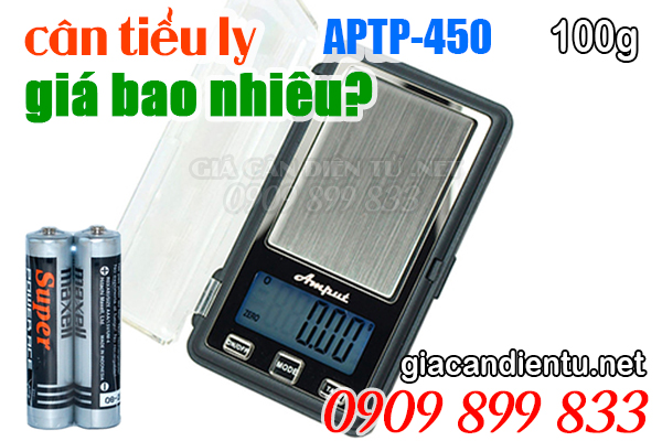 Cân điện tử APTP-450 100g giá bao nhiêu và bán ở đâu?
