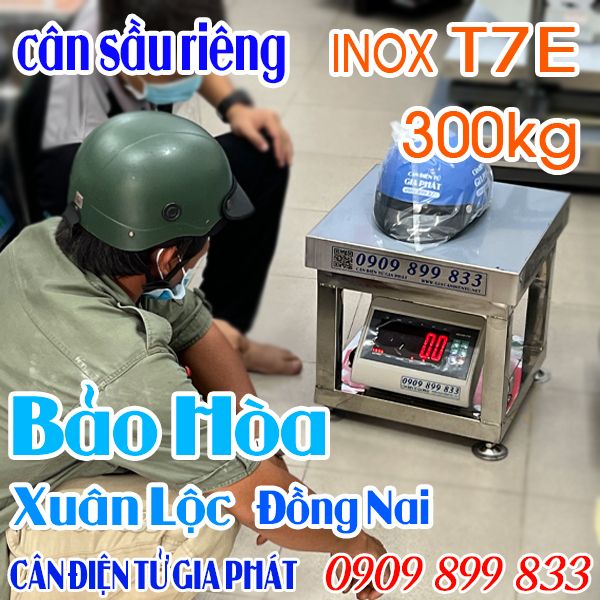 Cân điện tử ở Bảo Hòa Xuân Lộc Đồng Nai - cân điện tử cân sầu riêng XK3190-T7E 100kg 200kg 300kg