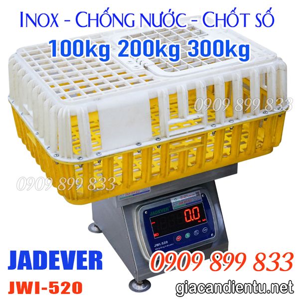 Cân điện tử cân gà vịt 100kg 200kg 300kg 500kg JWI-520
