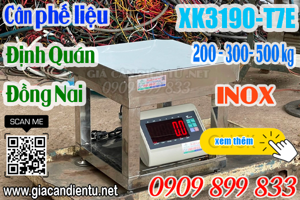 Cân điện tử ở Ngọc Định Định Quán Đồng Nai - cân điện tử 150kg 200kg 300kg 500kg