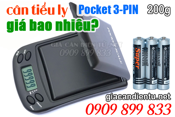 Cân điện tử 200g Pocket giá bao nhiêu và bán ở đâu?