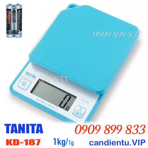 Tanita KD187 1kg - cân điện tử 1kg giá rẻ nhất của Tanita Nhật