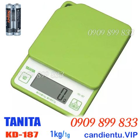 Cân điện tử Tanita KD187 1kg cân yến cân dinh dưỡng người bệnh