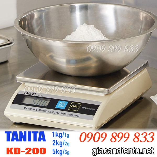 Cân điện tử Tanita KD-200 1kg 2kg 5kg cân nhà bếp cân làm bánh