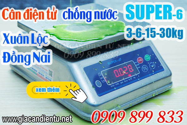 Cân điện tử ở Xuân Lộc Đồng Nai - cân điện tử chống nước 3kg 6kg 15kg 30kg Xuân Lộc Đồng Nai