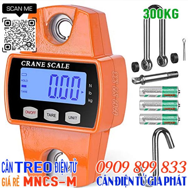 Cân treo MNCS-M 300kg giá rẻ - CÂN ĐIỆN TỬ GIA PHÁT