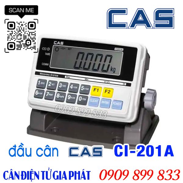 Đầu cân điện tử Cas CI-201A - sửa cân điện tử Cas CI-201A
