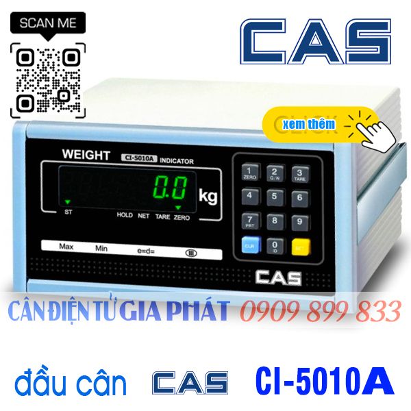 Cas CI-5010A - đầu cân điện tử Cas CI-5010A - sửa cân điện tử Cas CI-5010A