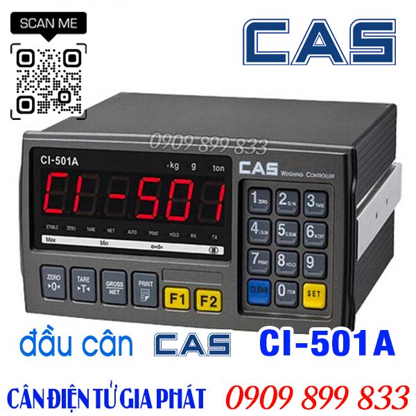 Cas CI-501A indicator - bộ chỉ thị Cas CI-501A - đầu cân Cas CI-501A