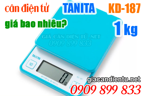 Cân điện tử Tanita KD-187 1kg giá bao nhiêu