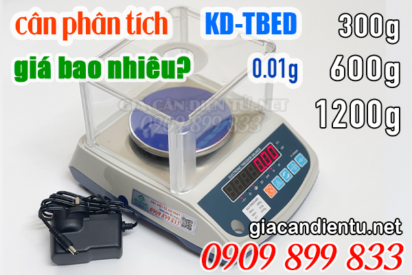 Giá cân điện tử KD-TBED 300g 600g 1200g bao nhiêu?