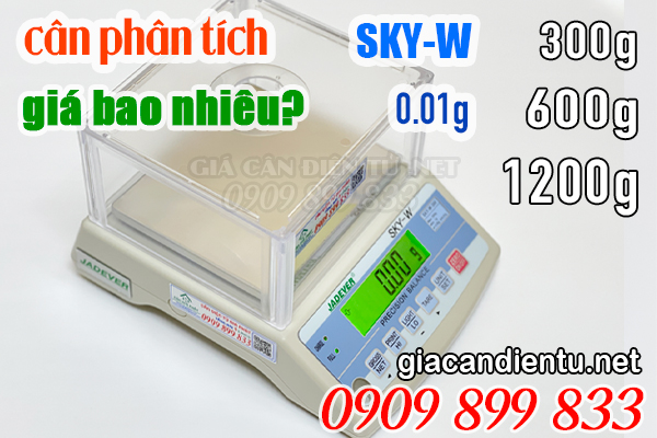 Giá cân điện tử Jadever SKY-W 300g 600g 1200g bao nhiêu?