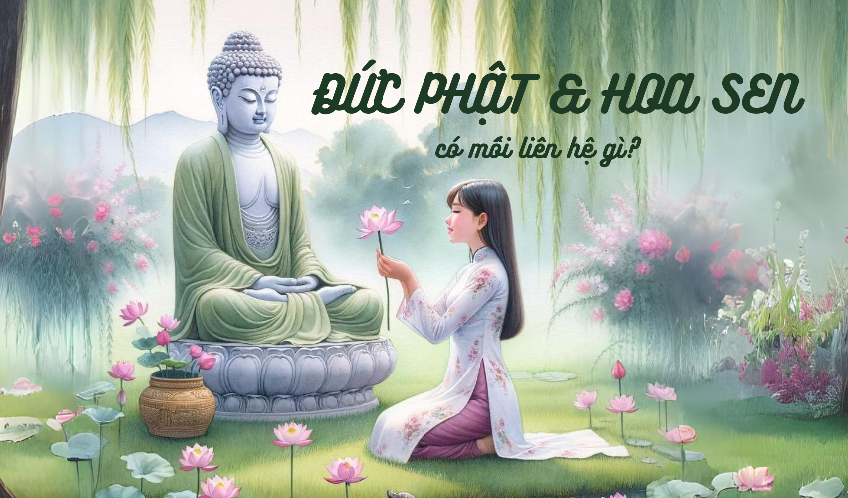 ĐỨC PHẬT & HOA SEN CÓ MỐI LIÊN HỆ GÌ?