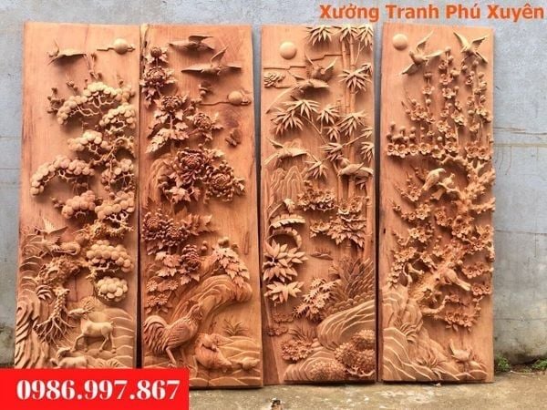 Nguyen-tac-treo-tranh-Tu-Quy-chuan-nhat-cho-moi-khong-gian