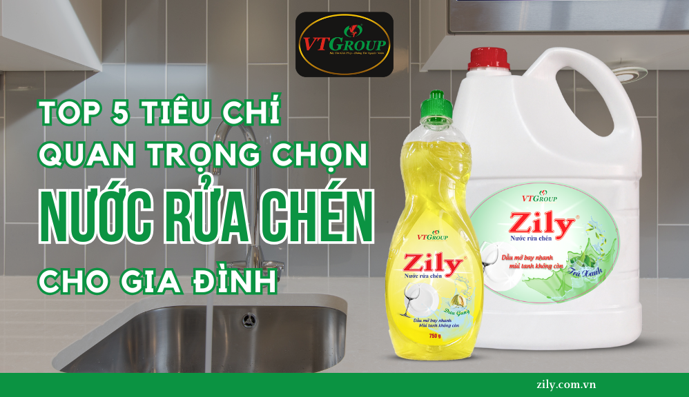Top 5 Tiêu Chí Quan Trọng Chọn Nước Rửa Chén Cho Gia Đình