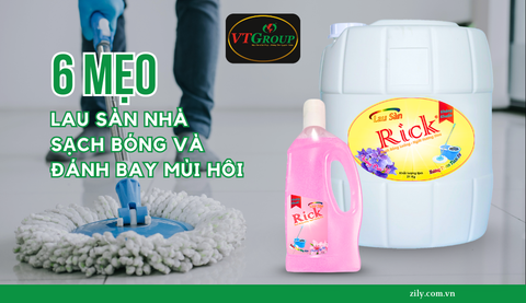 Bật Mí 6 Mẹo Lau Sàn Nhà Sạch Bóng Và Đánh Bay Mùi Hôi Cực Hiệu Quả