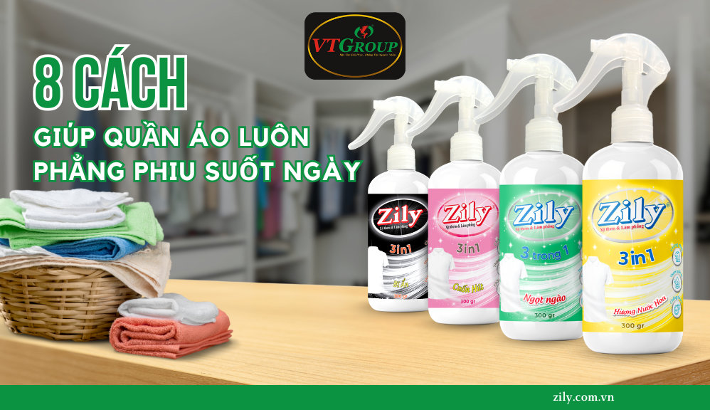 Gợi Ý 8 Cách Giúp Quần Áo Luôn Phẳng Phiu Suốt Ngày Dài