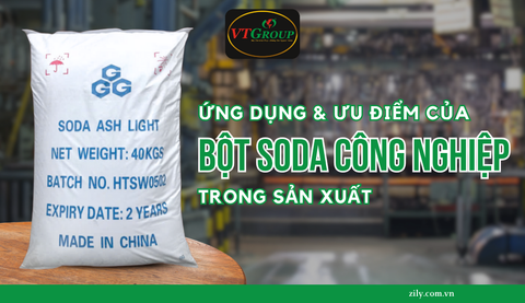 Ứng Dụng Và Ưu Điểm Của Bột Soda Công Nghiệp Trong Sản Xuất