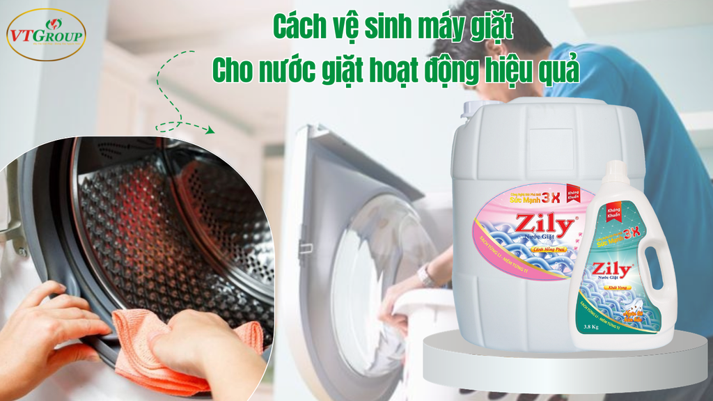 Các bước vệ sinh máy giặt để máy hoạt động tối ưu