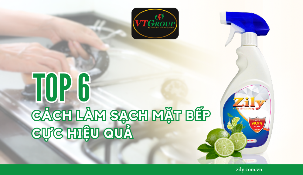 Top 6 cách Làm Sạch Mặt Bếp Cực Hiệu Quả Bạn Nên Biết