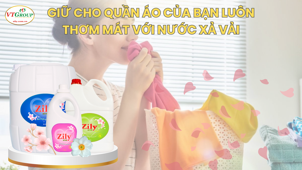 Bí quyết giữ cho quần áo của bạn luôn thơm mát với nước xả vải