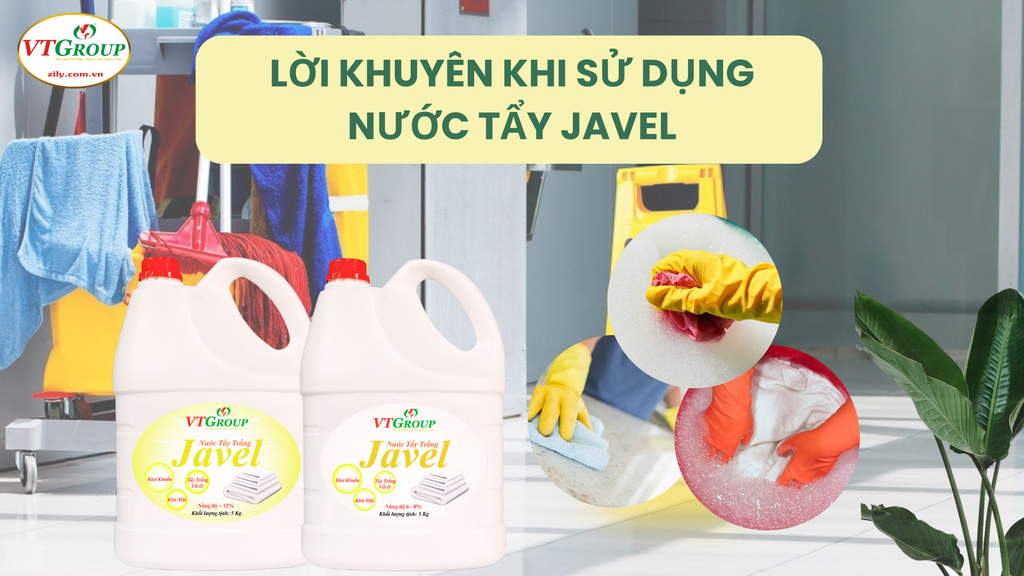 Chia sẻ lời khuyên khi sử dụng nước tẩy