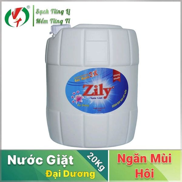 Nước giặt Zily đảm bảo an toàn cho người dùng