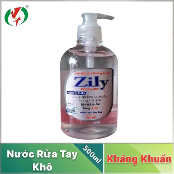 Gel rửa tay khô kháng khuẩn Zily