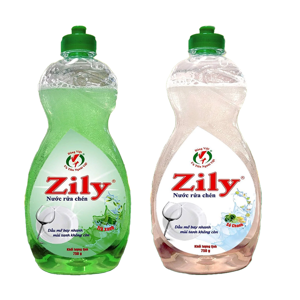 Nước rửa chén Zily hỗ trợ làm sạch chén đĩa hiệu quả