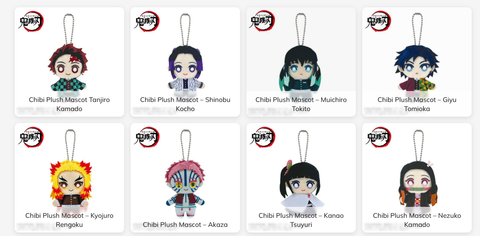 Thanh Gươm Diệt Quỷ – Chibi Plush Mascot: Siêu phẩm “xinh xỉu” mùa phim hot