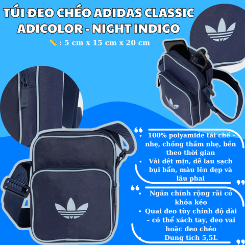 🎒 Túi Trống Adidas Mini Đa Năng – Màu Powder Coral