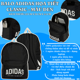 🎒 Balo Adidas Họa Tiết Classic – Vẻ đẹp tối giản, tiện dụng tối đa