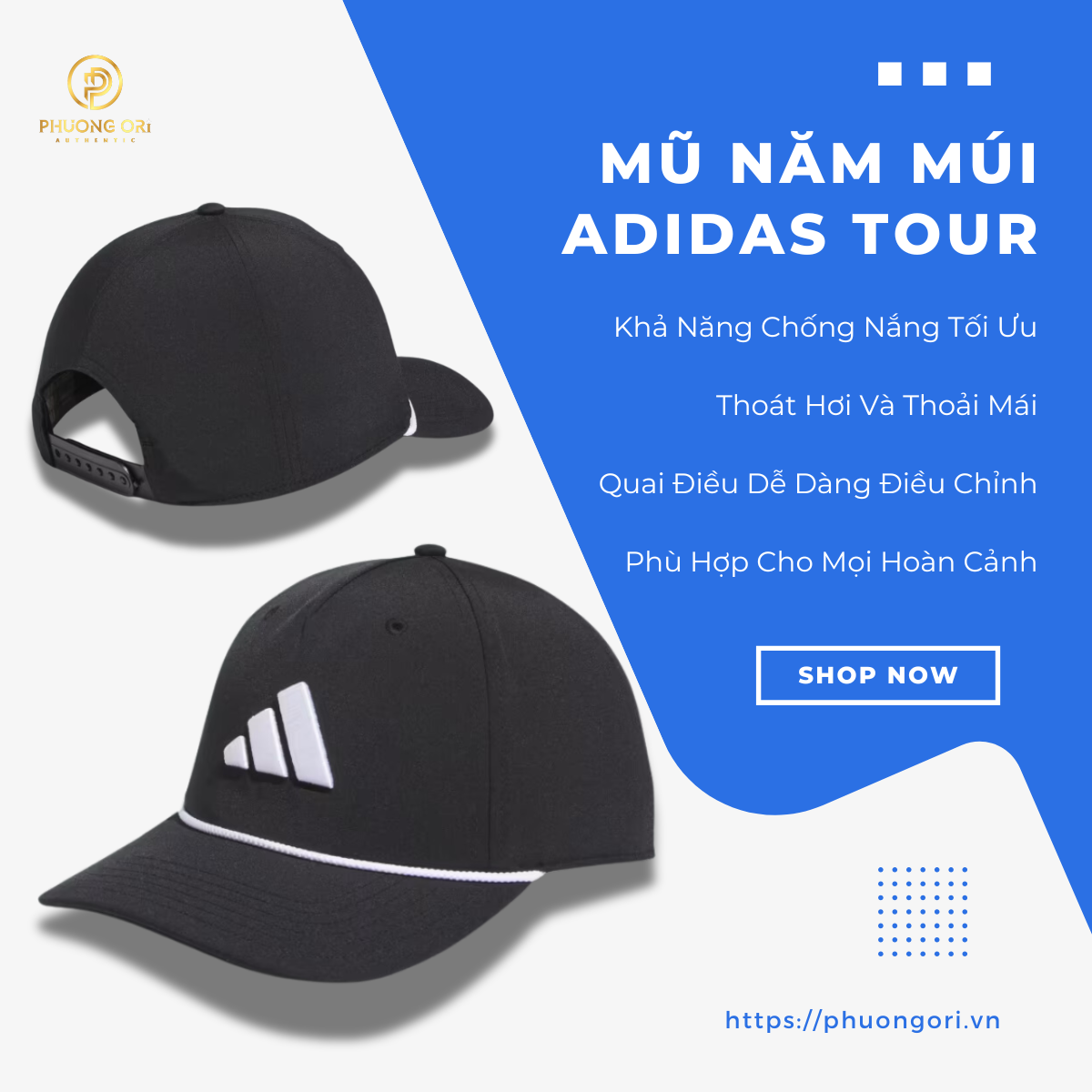 🔥 Mũ Năm Múi Adidas Tour: Phong Cách Đẳng Cấp Và Hiệu Năng Tuyệt Vời 🔥