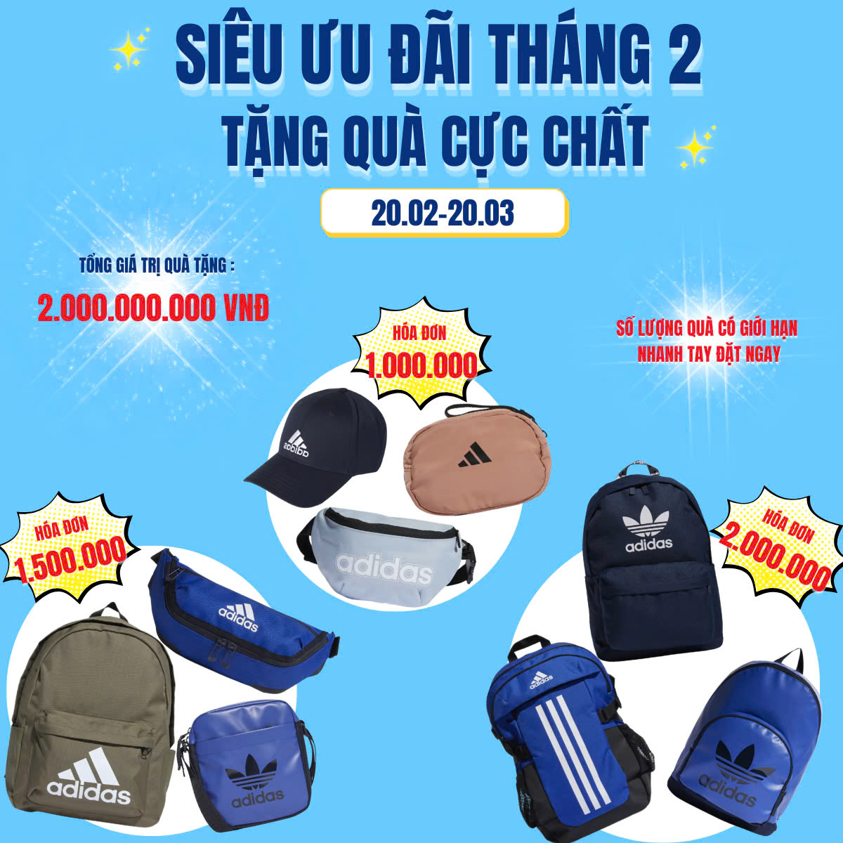 QUÀ TẶNG HÓA ĐƠN 1TR5