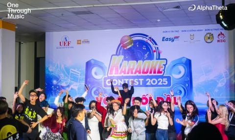 [HCMC] MIX US HAPPY VIETNAM đồng hành cùng Karaoke Contest tại Trường Đại học Kinh tế - Tài chính TP.HCM