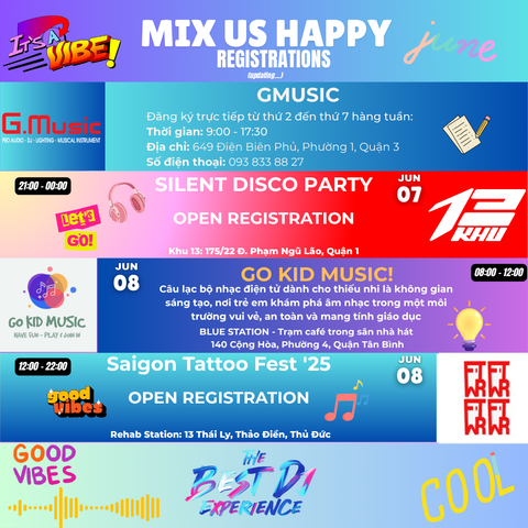 [HCMC] MIX US HAPPY VIETNAM OPEN REGISTRATIONS