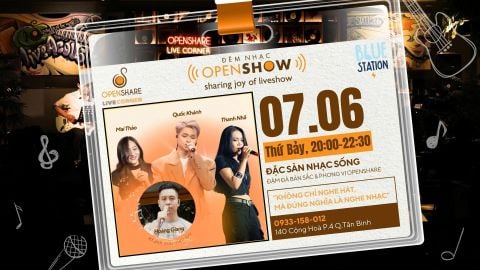MIX US HAPPY VIETNAM kết hợp cùng OpenShare Café vào cuối tuần này