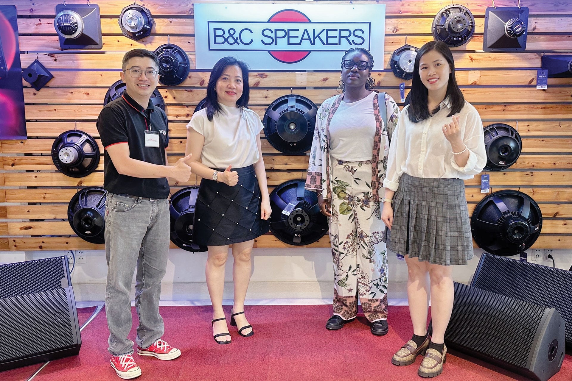 G.MUSIC CHÀO ĐÓN MS. PATRICIA ADEYEMI TỪ B&C SPEAKERS