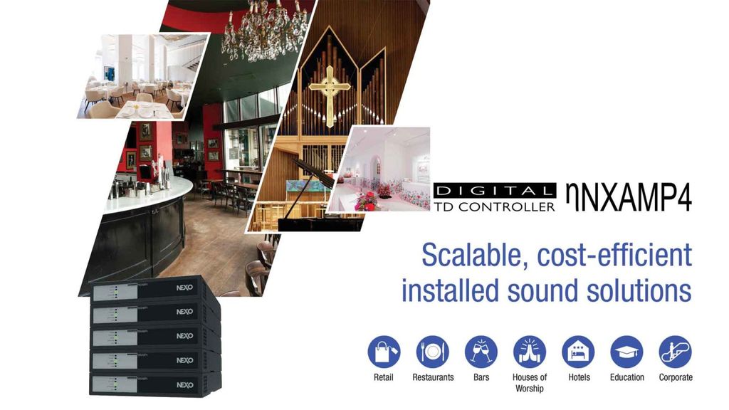 NEXO Ra Mắt Amply NANONXAMP4 Tại NAMM Show 2024