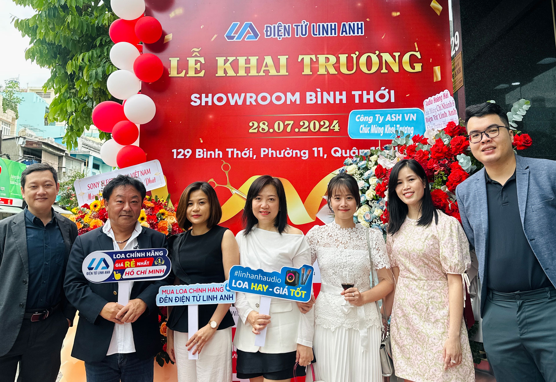 G.Music - AlphaTheta/PioneerDJ Vietnam chúc mừng Linh Anh Audio khai trương cửa hàng mới tại Quận 11