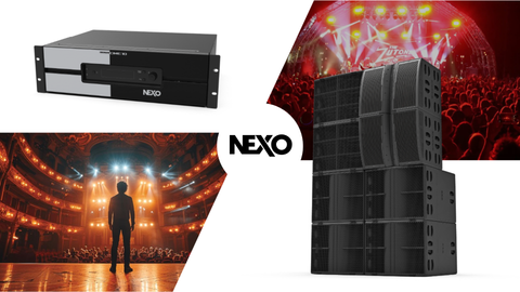 NEXO Ra Mắt Hệ Thống Loa Alpha+ Hybrid Source Và Bộ Xử Lý DME10 Tại ISE 2025