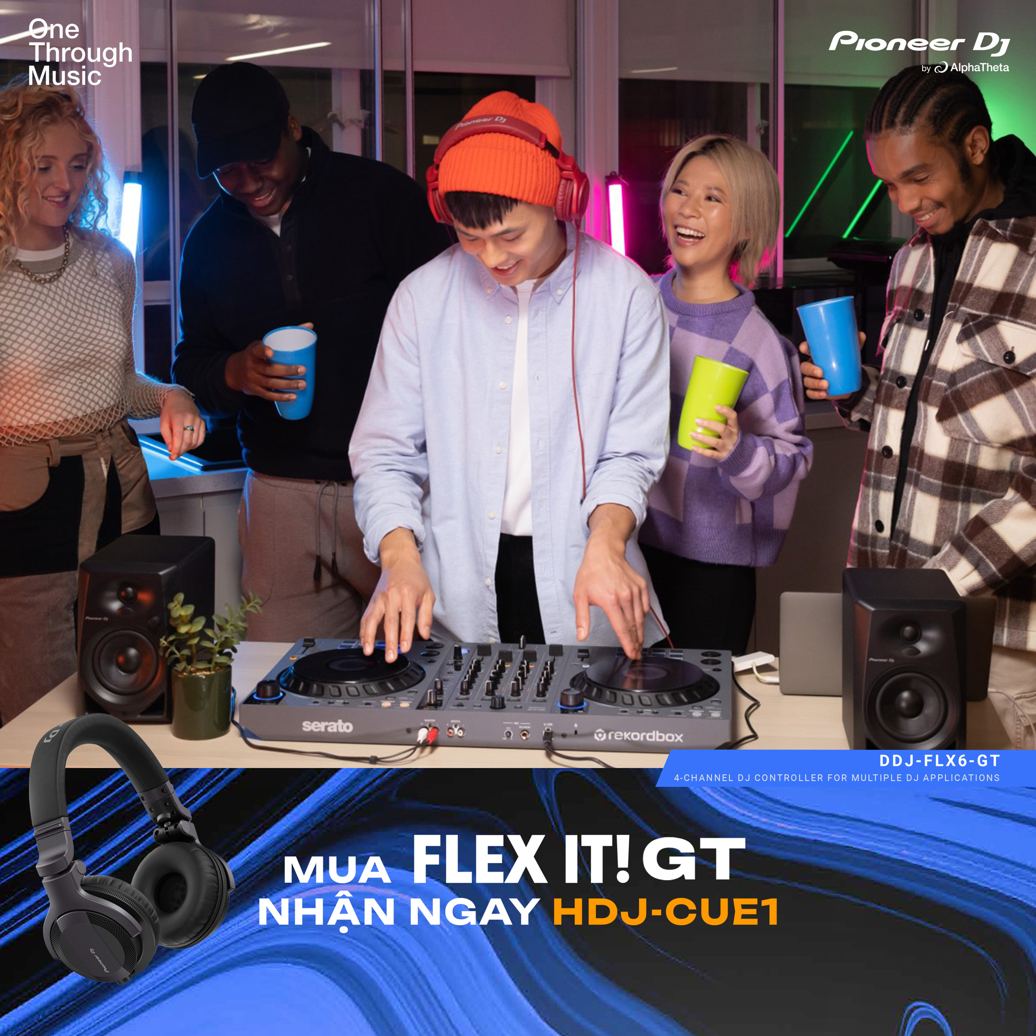 BỨT PHÁ GIỚI HẠN CÙNG DDJ-FLX6-GT!
