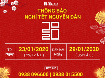 THÔNG BÁO NGHỈ TẾT NGUYÊN ĐÁN 2020