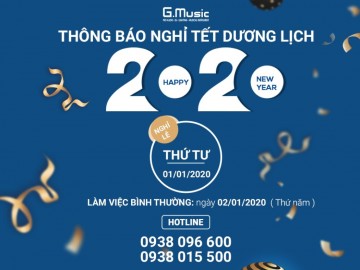 THÔNG BÁO NGHỈ TẾT DƯƠNG LỊCH 2020