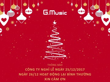 THÔNG BÁO NGHỈ LỄ 25/12