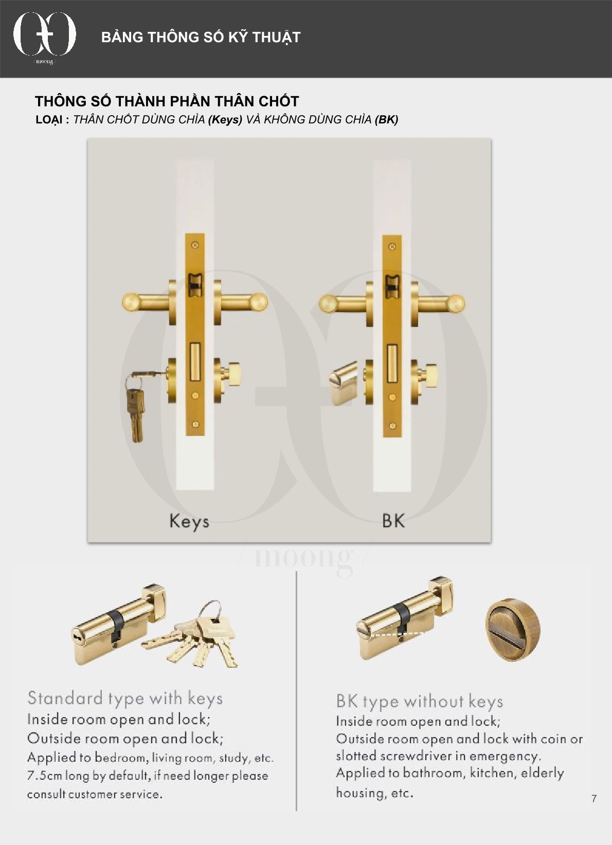 Lock Spec – MoongDecor - Art of living stylishly