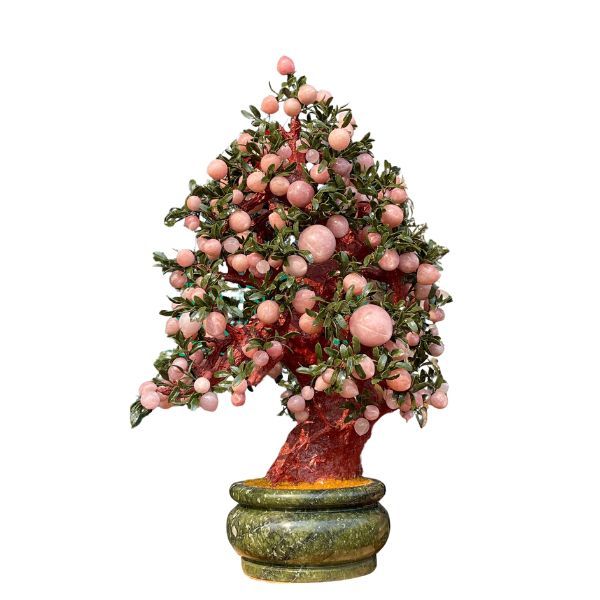 Cây đào thạch anh hồng 228 quả